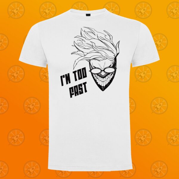 Camiseta de manga corta unisex con diseño impreso Dan Da Dan
