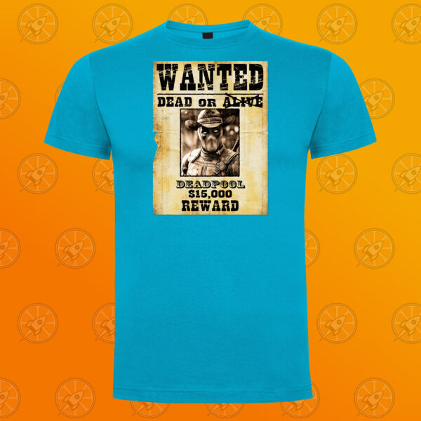 Camiseta de manga corta unisex con diseño impreso Deadpool dead or alive - Imagen 4