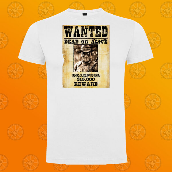 Camiseta de manga corta unisex con diseño impreso Deadpool dead or alive - Imagen 6