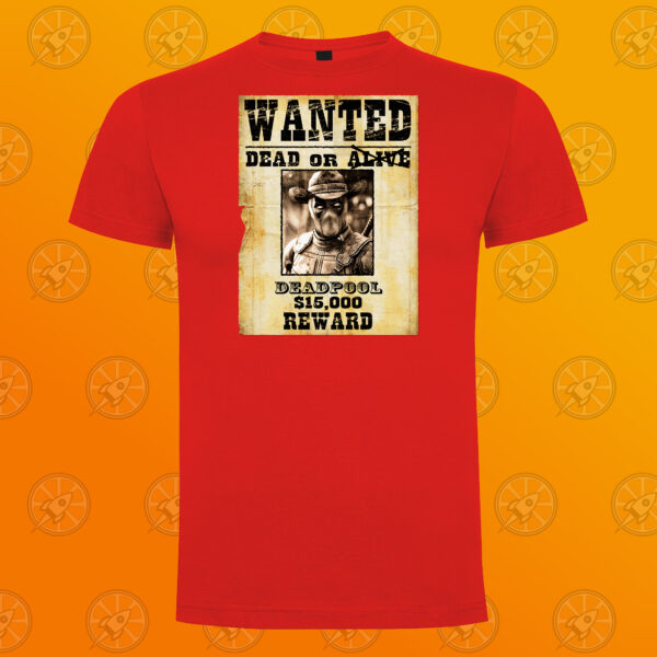 Camiseta de manga corta unisex con diseño impreso Deadpool dead or alive - Imagen 5