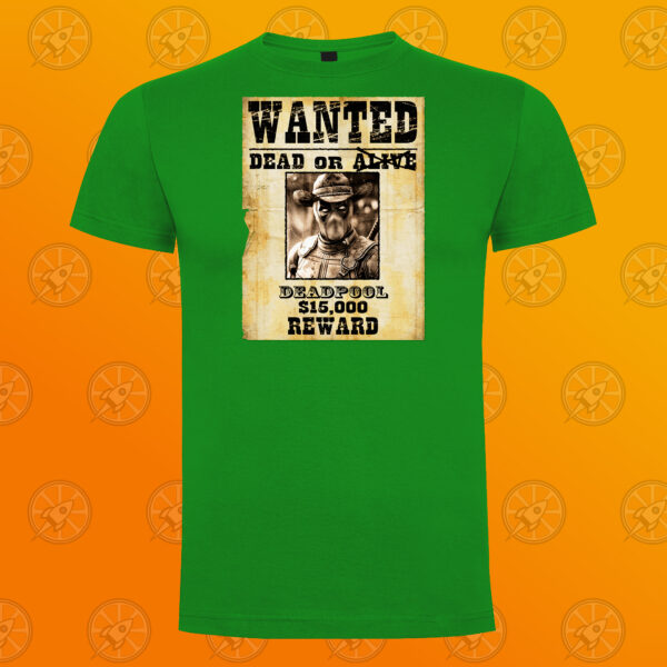 Camiseta de manga corta unisex con diseño impreso Deadpool dead or alive - Imagen 3