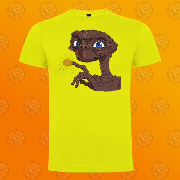 Camiseta de manga corta unisex con diseño Extraterrestre - Imagen 3
