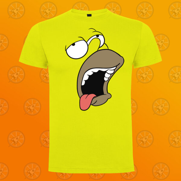 Camiseta de manga corta unisex con diseño fan art de los Simpson. Rosquillas...