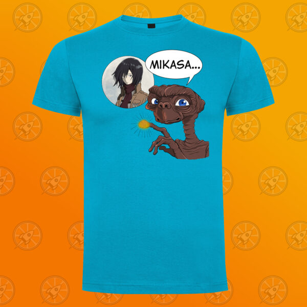 Camiseta de manga corta unisex con diseño de nuestro querido alienígena E.T. - Imagen 6
