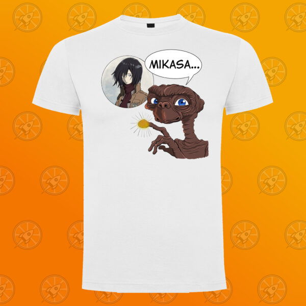 Camiseta de manga corta unisex con diseño de nuestro querido alienígena E.T.