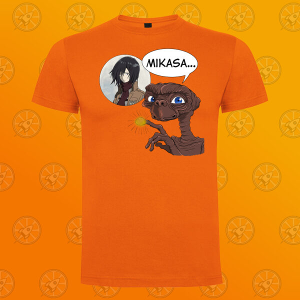 Camiseta de manga corta unisex con diseño de nuestro querido alienígena E.T. - Imagen 5