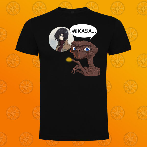 Camiseta de manga corta unisex con diseño de nuestro querido alienígena E.T. - Imagen 3