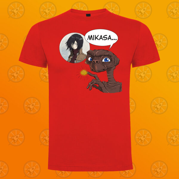 Camiseta de manga corta unisex con diseño de nuestro querido alienígena E.T. - Imagen 7