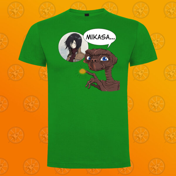 Camiseta de manga corta unisex con diseño de nuestro querido alienígena E.T. - Imagen 4