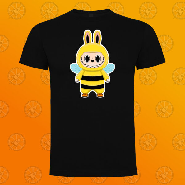 Camiseta de manga corta unisex con diseño impreso Labubu Bee