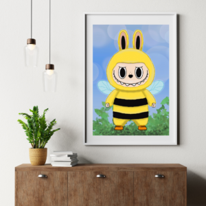 Print Labubu Bee